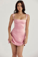 Kara Pink Quartz Mini Dress