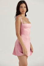 Kara Pink Quartz Mini Dress