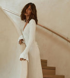 Reign White Maxi Dress