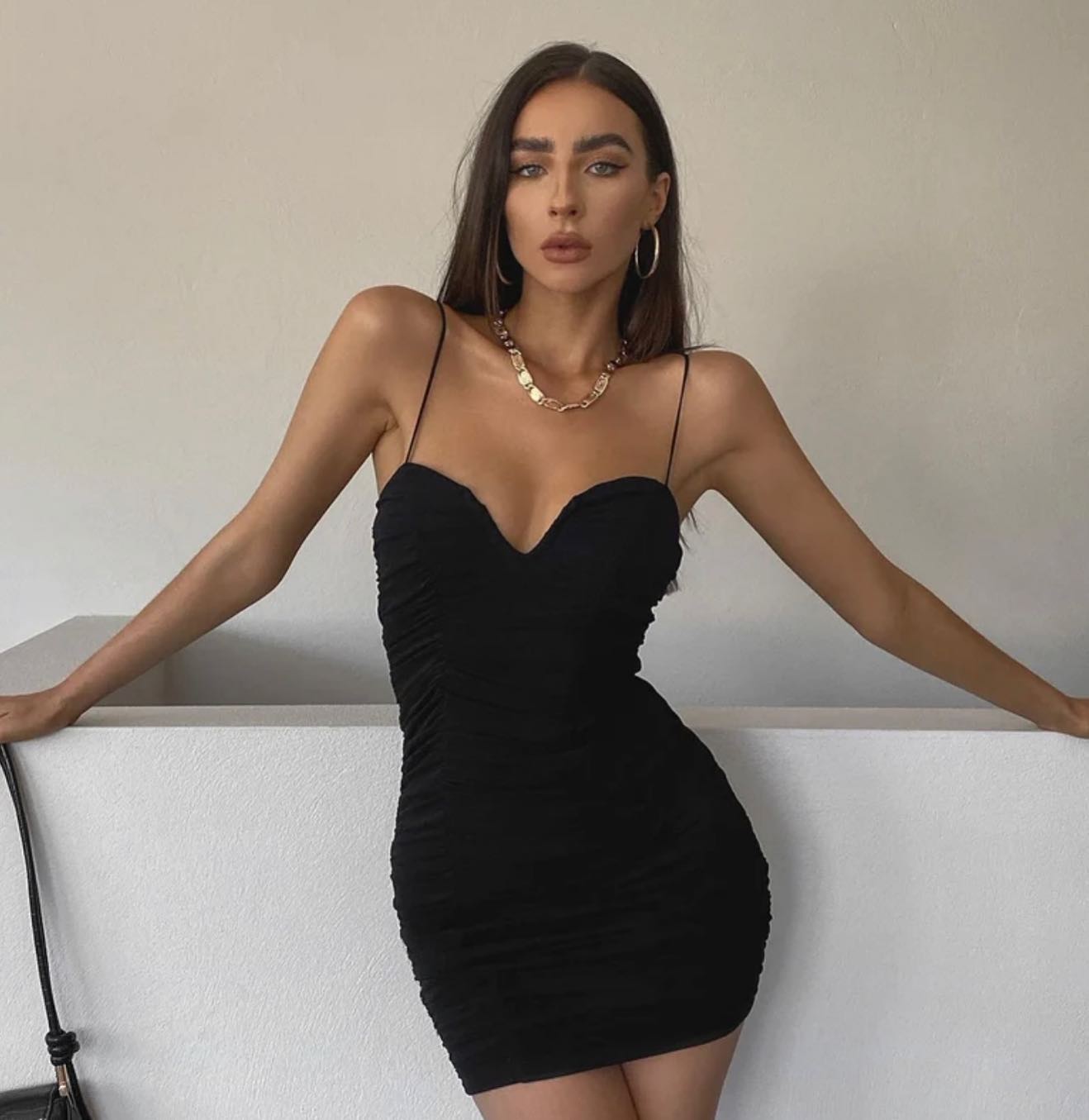 Black Mini Dress