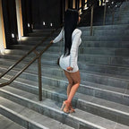 Candice Ruched Mini Dress